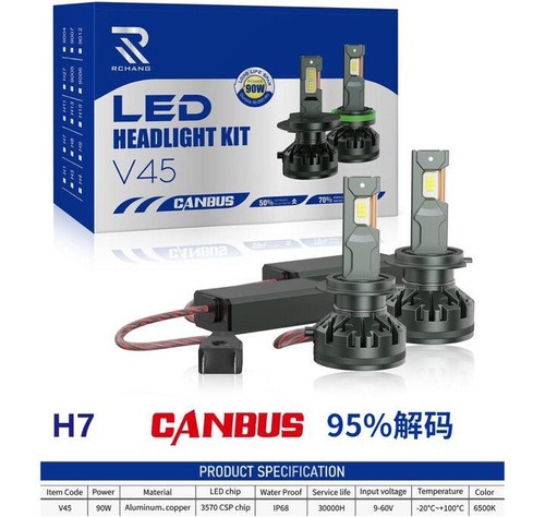 Kit luce xenon - led, 12v